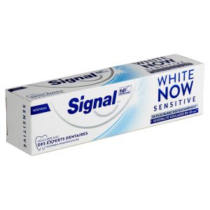 خمیر دندان سیگنال مدل 75Signal White Now Sensitive میل