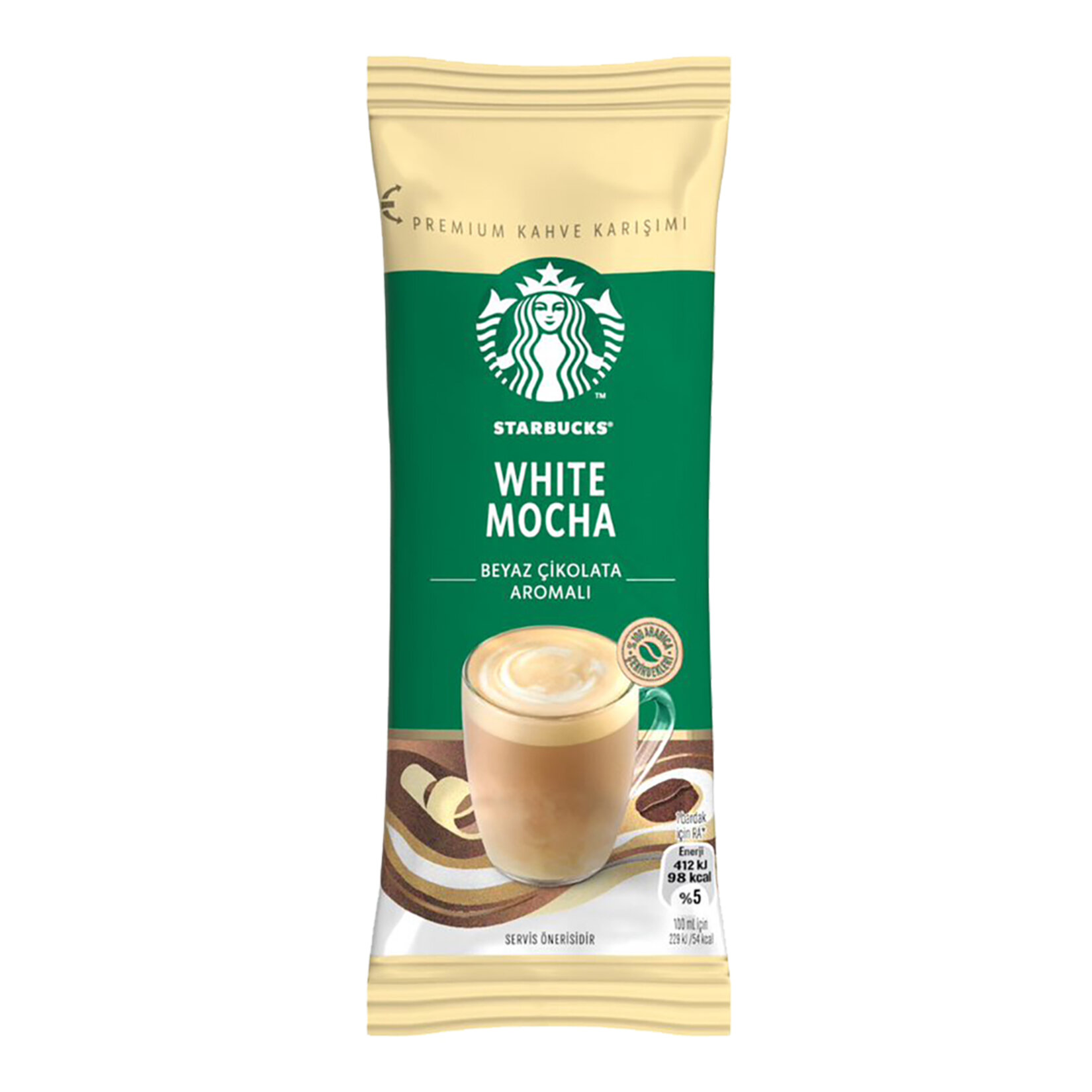 قهوه فوری استارباکس وایت موکا 22 گرم