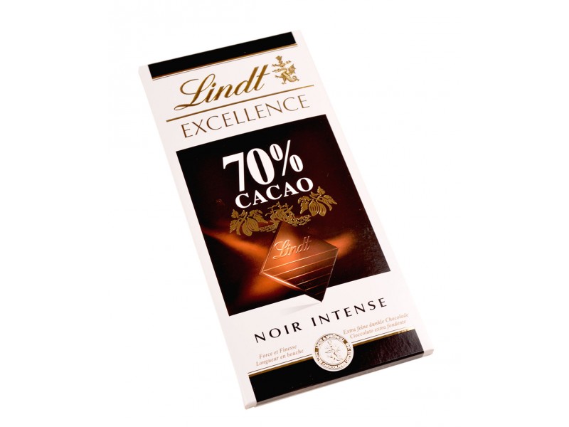 شکلات تلخ 70 درصد لینت -100 گرم