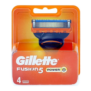 تیغ یدک ۴ عددی ژیلت مدل فیوژن پاور Gillette Fusion Power